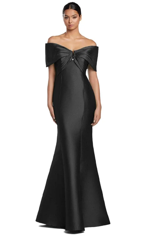 Stylish Women's Garments For Holidays Alexander by Daymor 2053F24 - Short Sleeve Mermaid Evening Gown