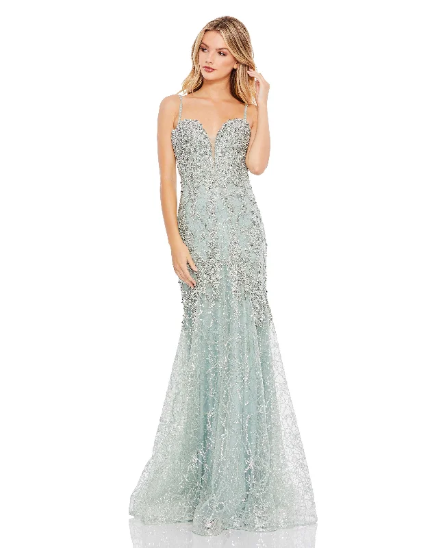 Charming Women's Garments Mac Duggal A20242 Formal Prom Long Beaded Gown