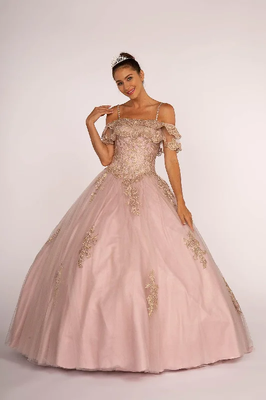 Stylish Women's Garments For Holidays Long Quinceanera Sweet 16 Ball Gown