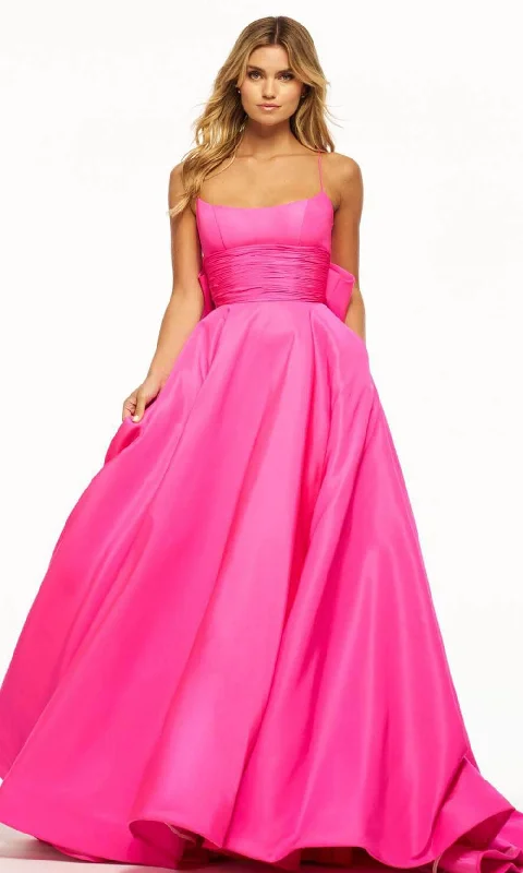 Women's Weekend Outfit Sherri Hill 55996 - Ruched Empire Ballgown