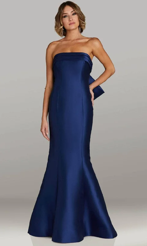 Women's Weekend Outfit Gia Franco 12411 - Straight Across Seam-Sculped Evening Gown