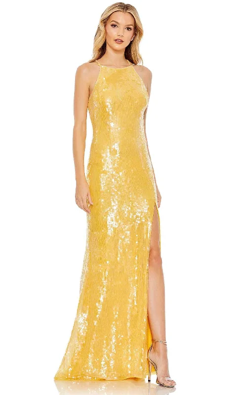 Women's Comfy Loungewear Outfit Mac Duggal 93718 - Fully-sequined Sleeveless Evening Gown