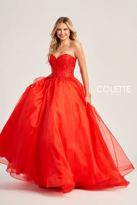 Women's Professional Outfit Colette CL5265 Formal Long Prom Ball Gown