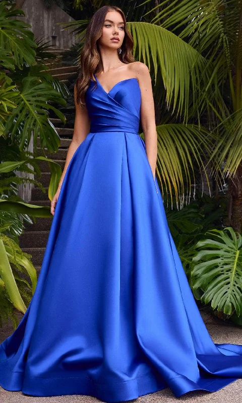 Women's Comfortable Garments Ashley Lauren 11772 - One Shoulder Evening Ballgown