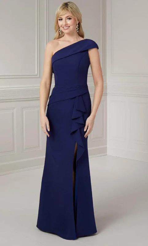 Women's Loungewear Clothes Christina Wu Elegance 17136 - One Shoulder Draped Evening Gown