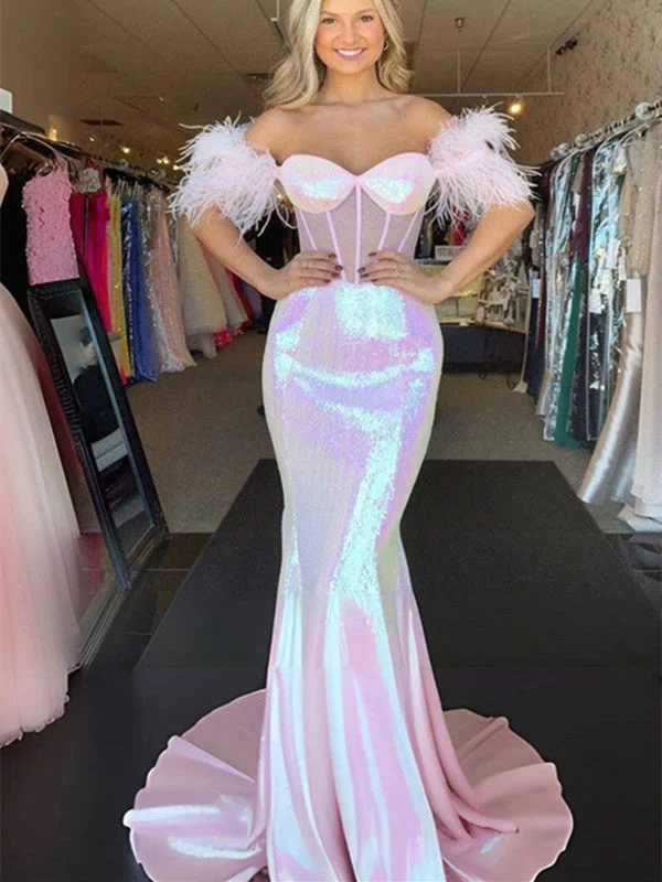 Women's Stylish Outdoor Outfit Mermaid Newest 2024 Prom Dresses, Fashion Mermaid Evening Dresses, Wedding Guest Dresses