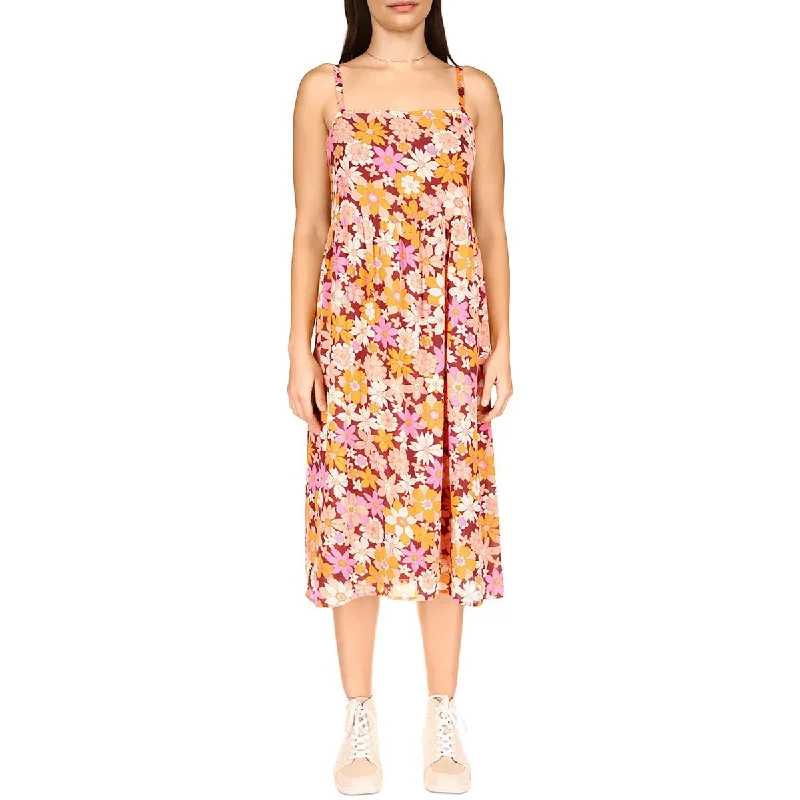 Women's Activewear Attire Sanctuary Womens Floral Print Midi Sundress