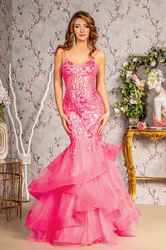 Formal Attire For Women Long Formal Glitter Evening Prom Gown