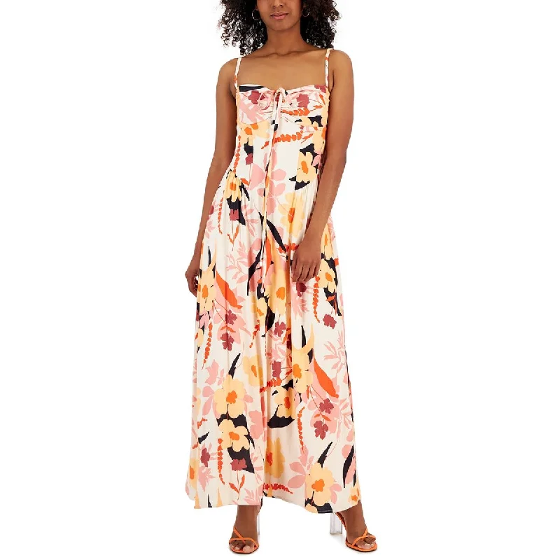 Women's Comfortable Apparel Rachel Rachel Roy Womens Floral Print  Maxi Dress