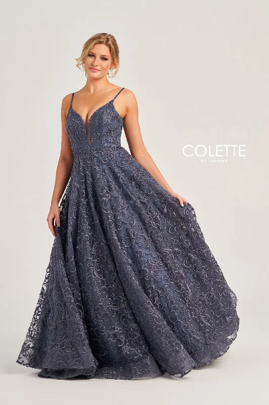 Women's Plus-Size Outfit Colette CL5280 Long Prom Formal Ball Gown