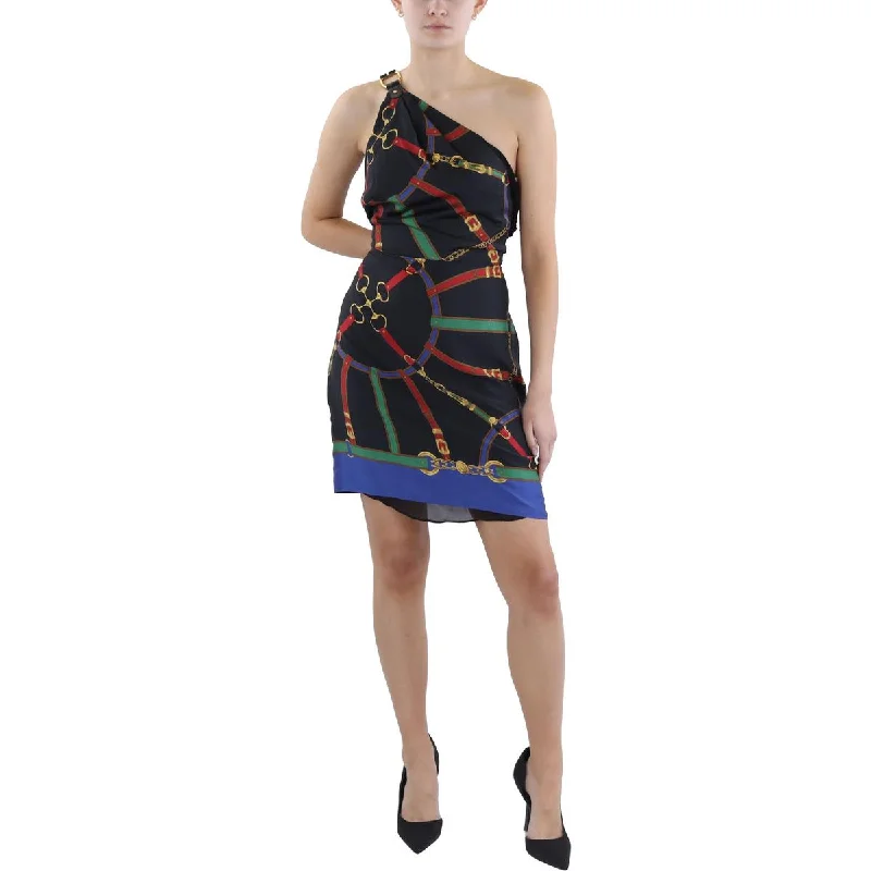 Women's Clothes For Work Lauren Ralph Lauren Womens Printed  Mini Dress